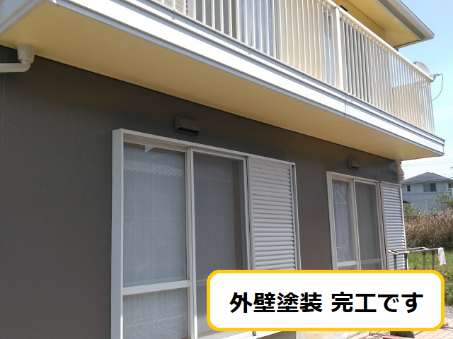 外壁塗装　完工